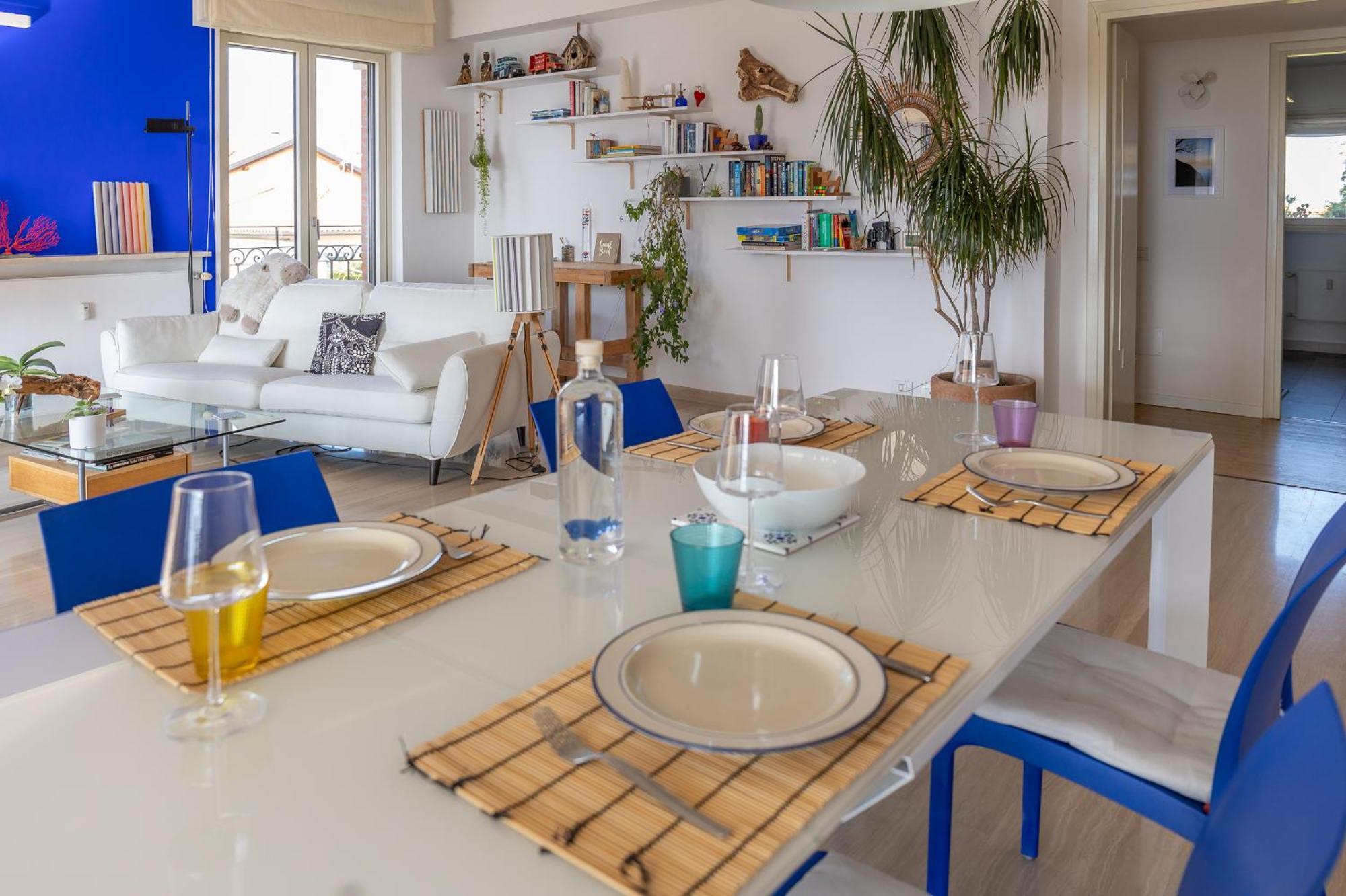 Ferienwohnung Blue Dream Ispra Exterior foto